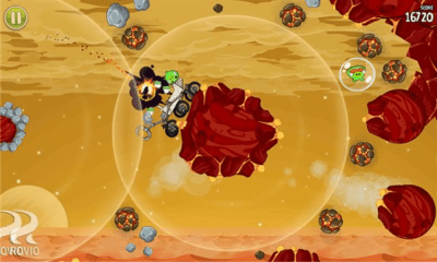 Скриншот приложения Angry Birds Space - №2
