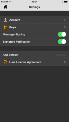 Скриншот приложения Symantec Mobile Encryption - №2