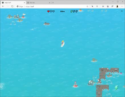 В браузере Microsoft появилась встроенная игра