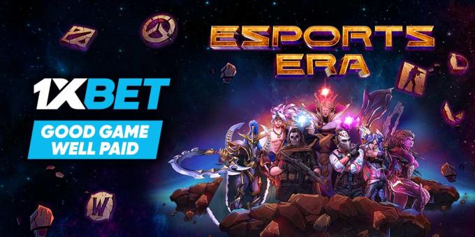 eSport Era: ставь на киберспорт и гарантируй возврат денег с 1xBet!