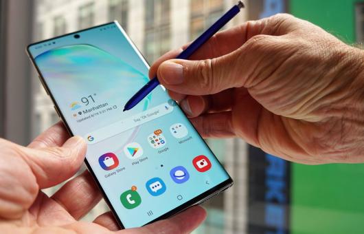 На Samsung Galaxy Note10+ сделали мультфильм