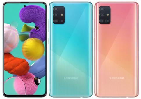 Samsung Galaxy A51 - необычный смартфон с 4 камерами
