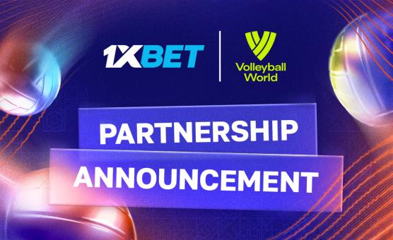 1xBet – глобальный беттинг партнер Volleyball World