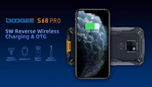 Doogee S68 Pro - долгоиграющий и неубиваемый смартфон