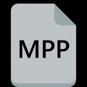 Файл формата mpp: чем открыть, описание, особенности